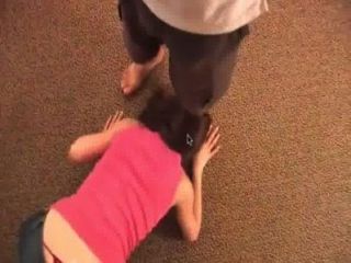 girl lick feet male