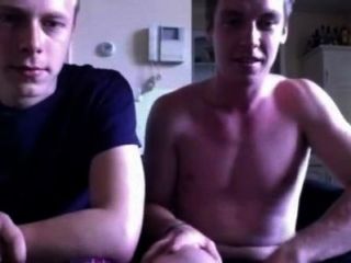 straight friends jerking off together