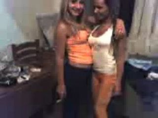 hot lesbians kissing in public