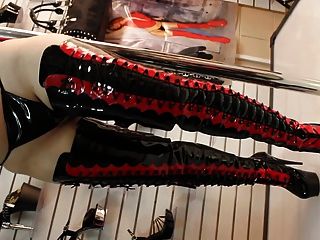 plateau boots platform