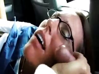 masturbating in the car