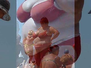 boobs mature beach