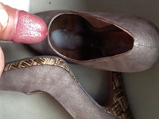 cum on high heels mix